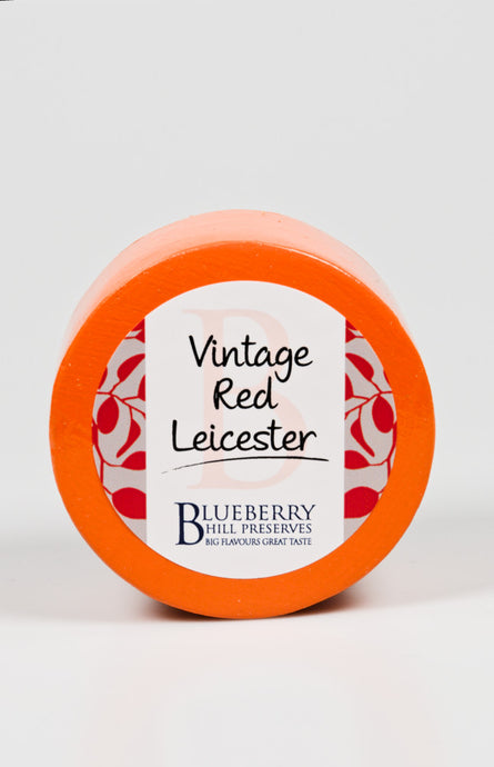 Vintage Red Leicester Cheese Truckle