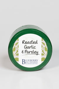Roasted Garlic & Parsley Cheddar Cheese Truckle