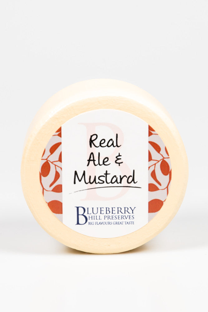 Real Ale & Mustard Cheddar Cheese Truckle
