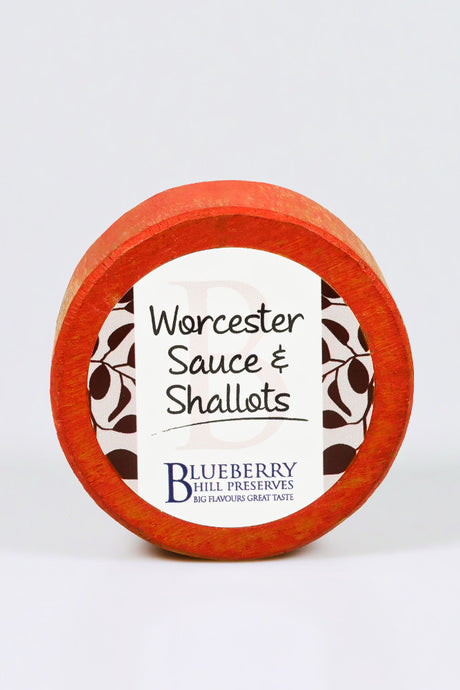 Worcester Sauce & Shallots Mature Cheddar Cheese Truckle
